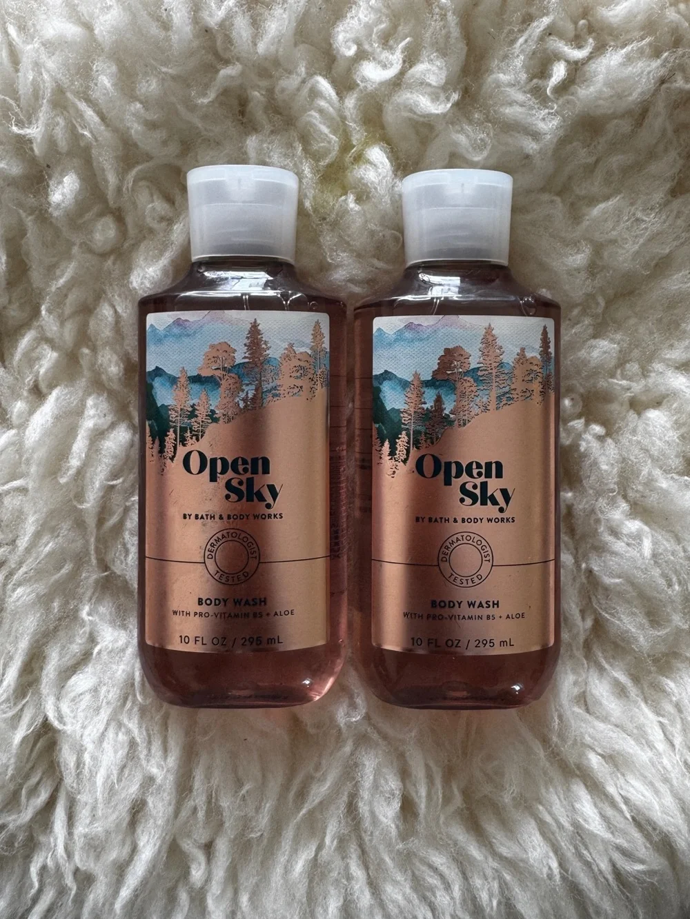 New BBW Open Sky Moisturizing Shower Gels